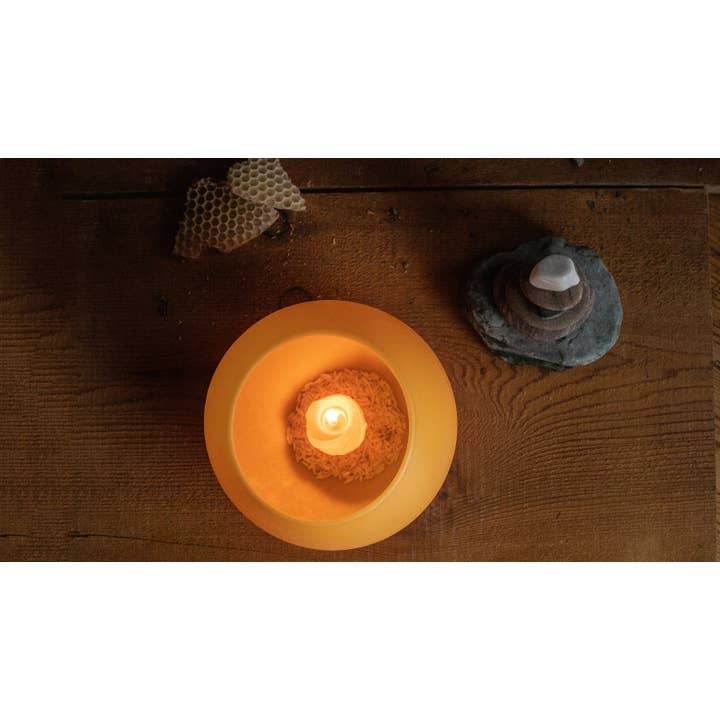 Hindu Hillbilly Honey - Wholesale Novelty Candle - Beeswax Luminary