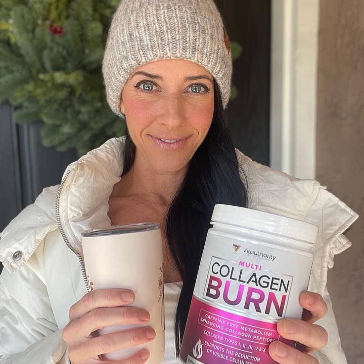 Vitauthority - Wholesale Oral Supplement/Vitamin - Multi-Collagen Burn Powder: Chocolate Swirl, Skin Firmness6