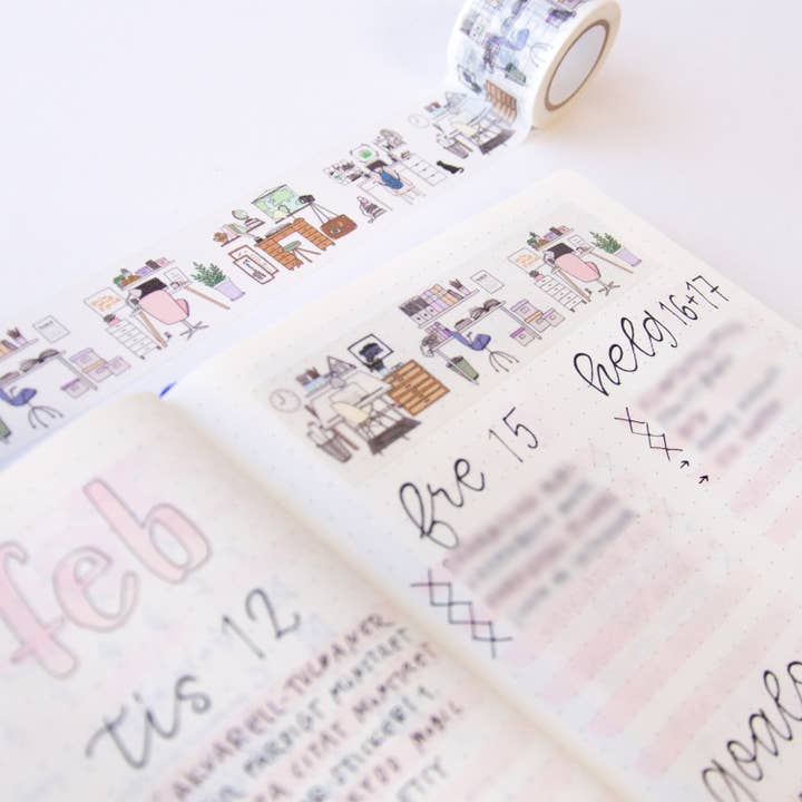 Willwa - Wholesale Washi Tape - Where I Work Washi Tape3