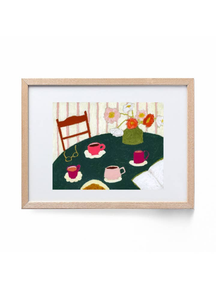 "Book Club" Print for wholesale by Allie Burton Art