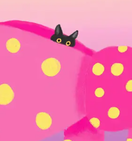 Carolyn Suzuki – Großhandel Geburtstagskarten – Geburtstagskarte mit Band und Katzen2