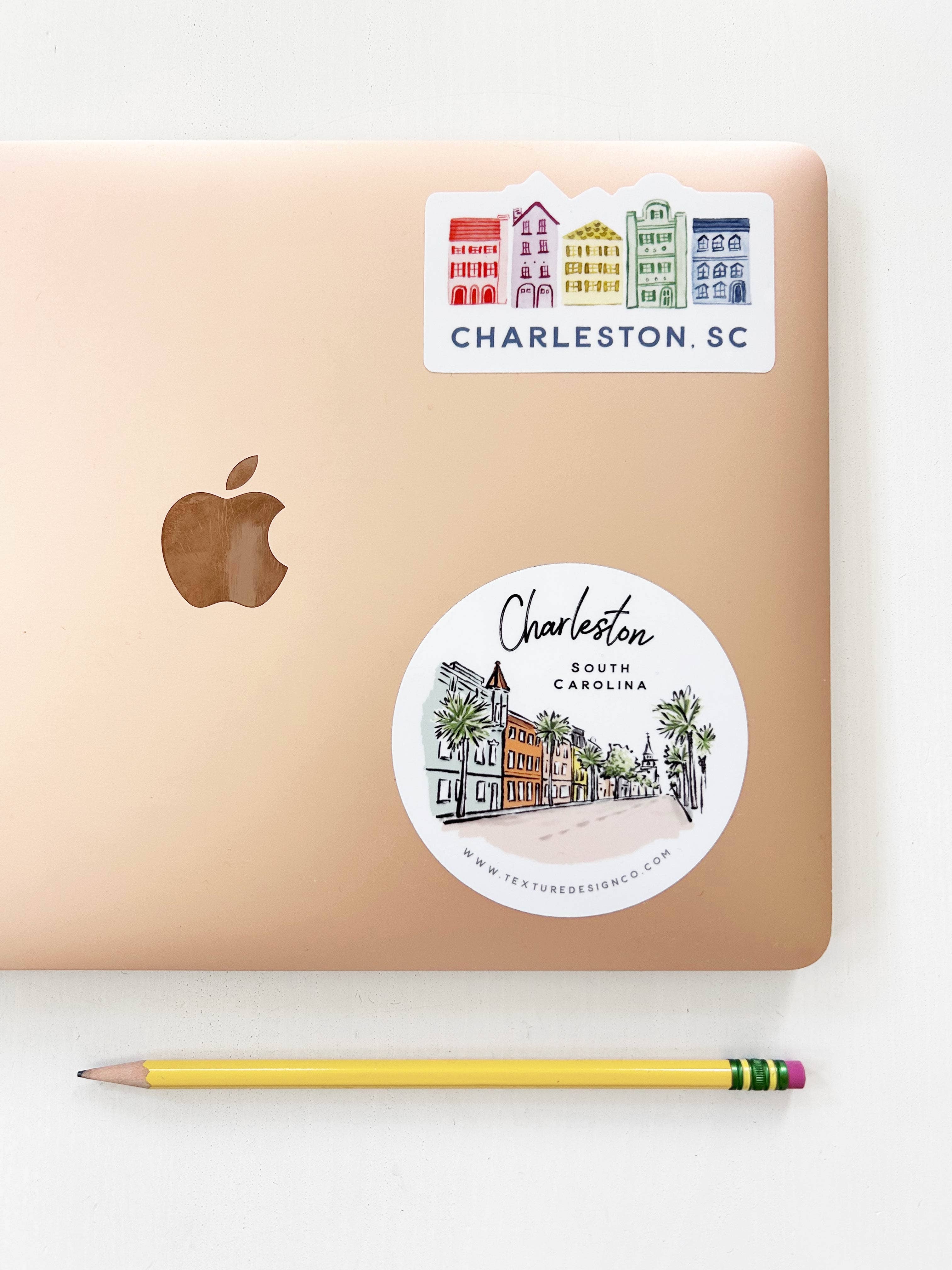 Texture Design Co - Wholesale Sticker - Watercolor Rainbow Row Sticker1