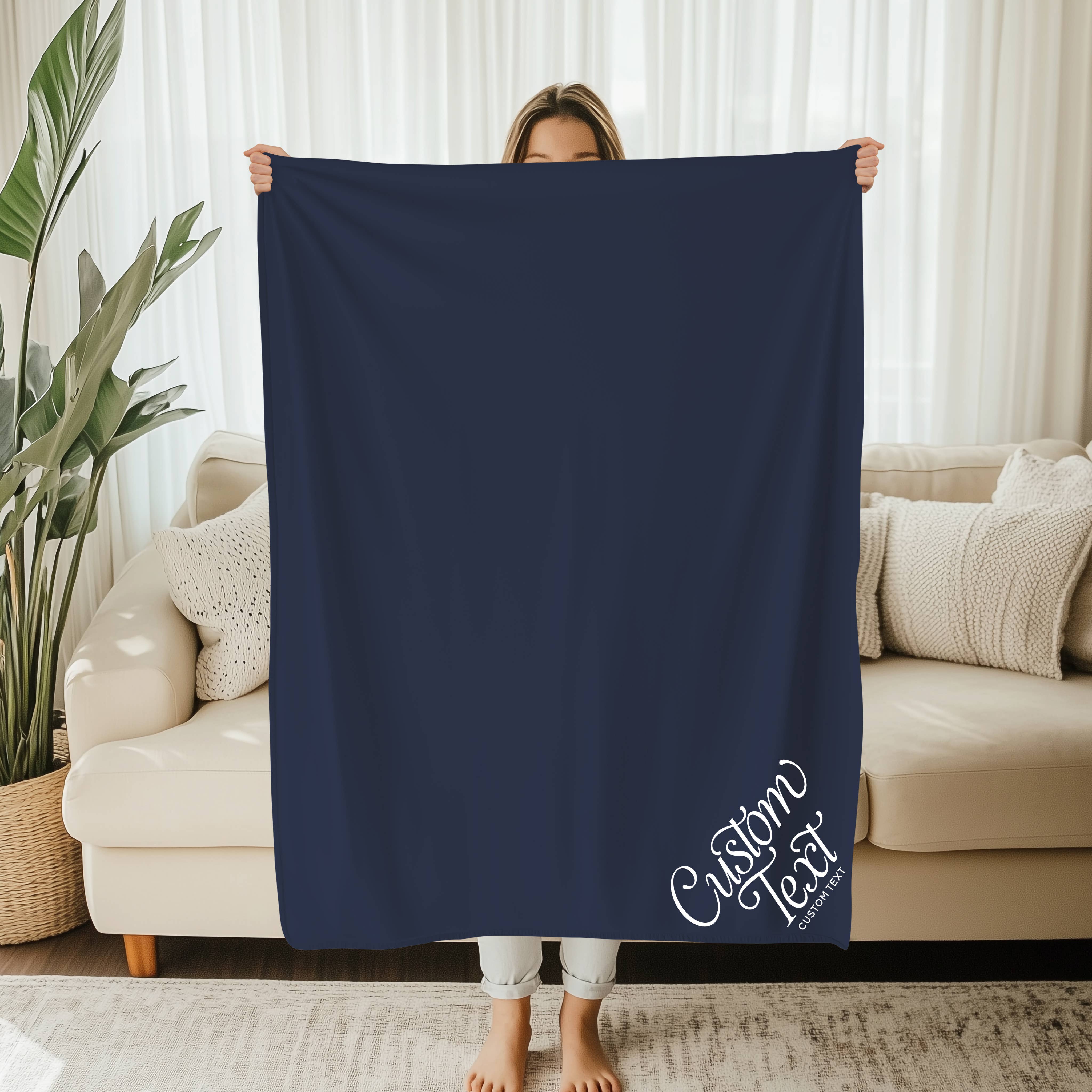 Nobullwoman Apparel - Wholesale Throw Blanket - CUSTOM Text Blanket, for Sports Teams, Your City or Resort4