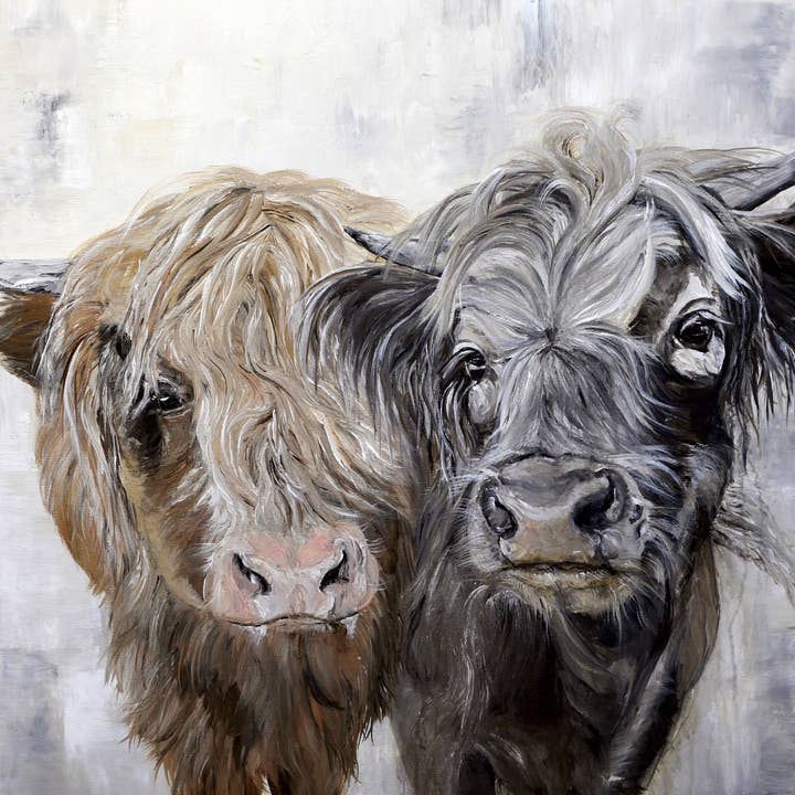 20x20 Impressão em Papel Fine Art Fate - “Klondike & Ferdinand” por atacado de Shirley Kay Art