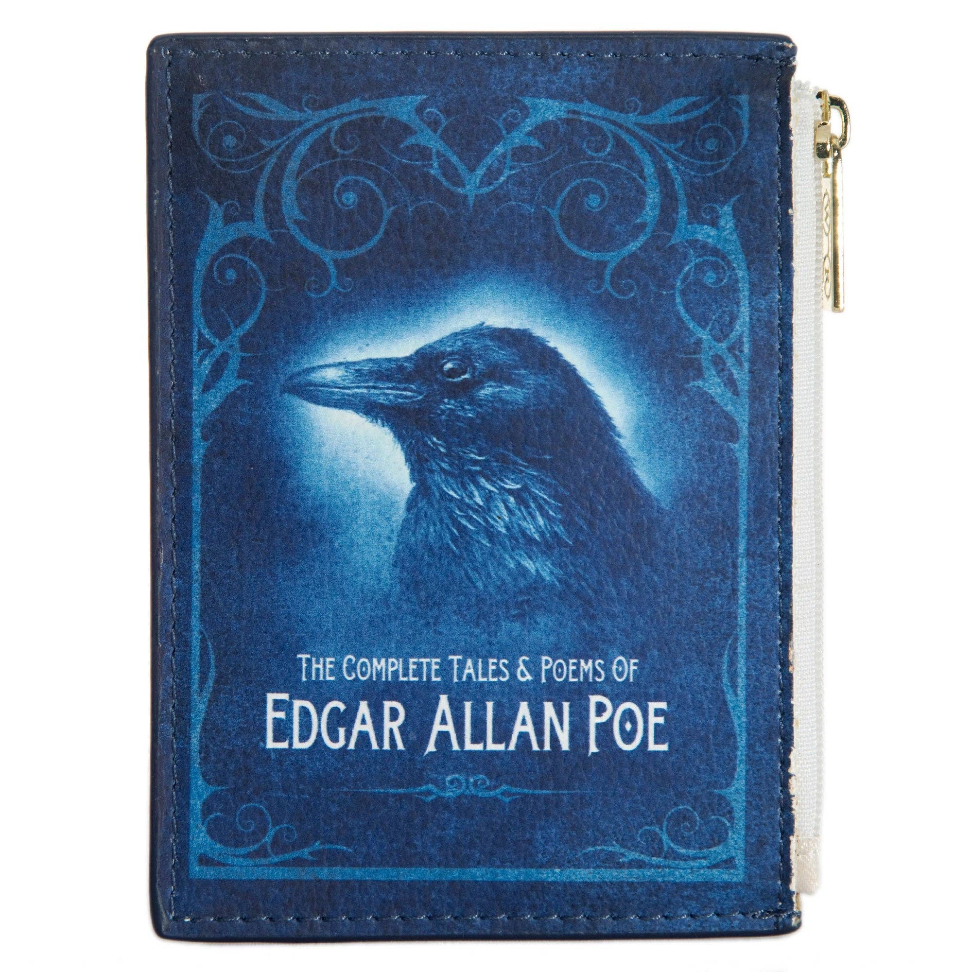 Well Read Company - Wholesale Coin Purse - Women's - Edgar Allan Poe Book Coin Purse Card Wallet3