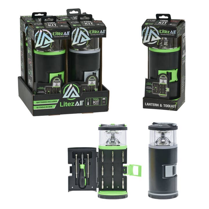 LitezAll Mini Lantern with Integrated Tool Kit for wholesale by LitezAll
