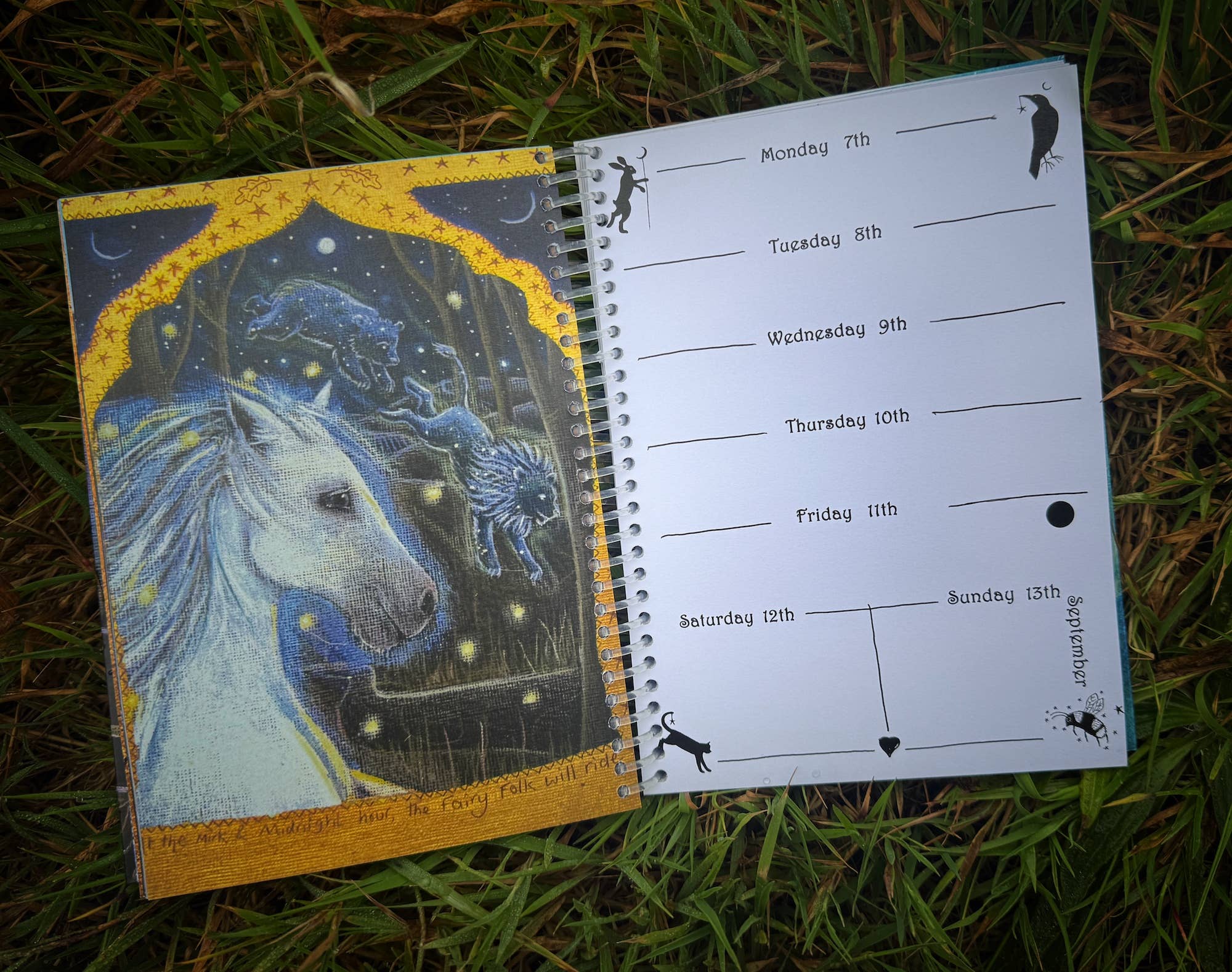 Hannah Willow Art – wholesale Journal/diary – Hannah Willow 2026 Diary3