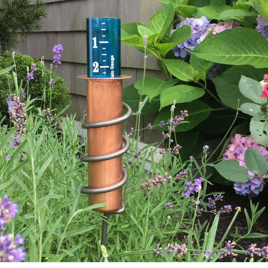 World's Coolest Rain Gauge Co. - Wholesale Garden Tool - 24" Copper Rain Gauge. Winter Safe Garden Rain Gauge.5