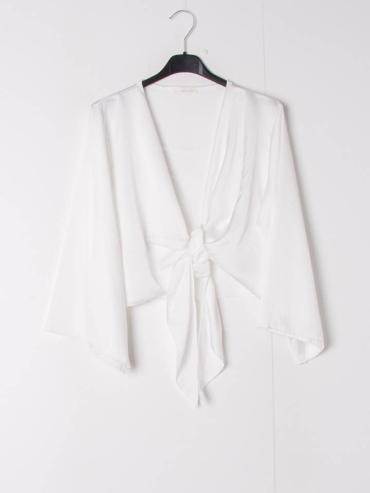 Marie June - Wholesale Jacket - Women's - Satin bolero jacket - E228