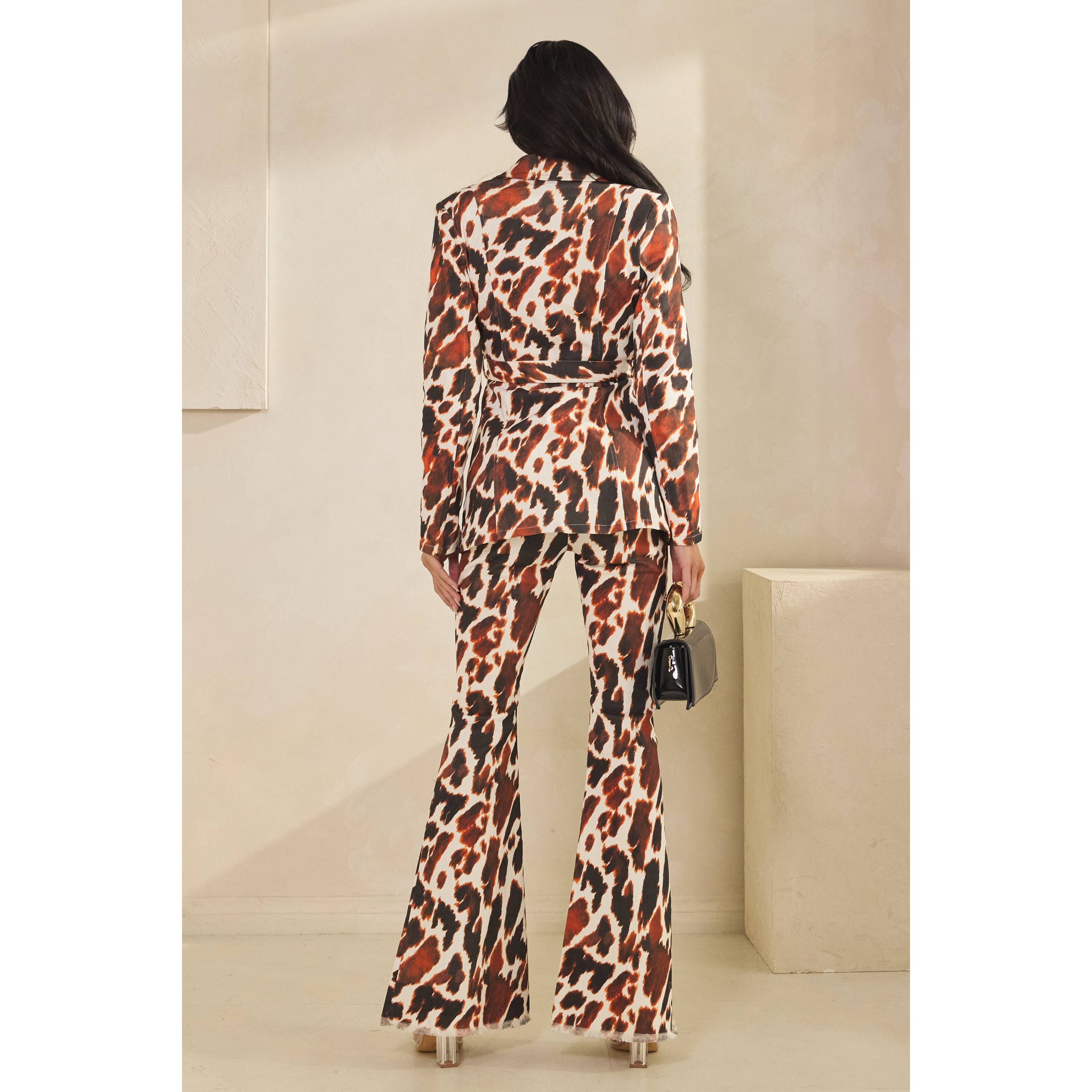 BRUN COMBO KO-TRYCKT DENIMJACKA SET för wholesale på Faire5