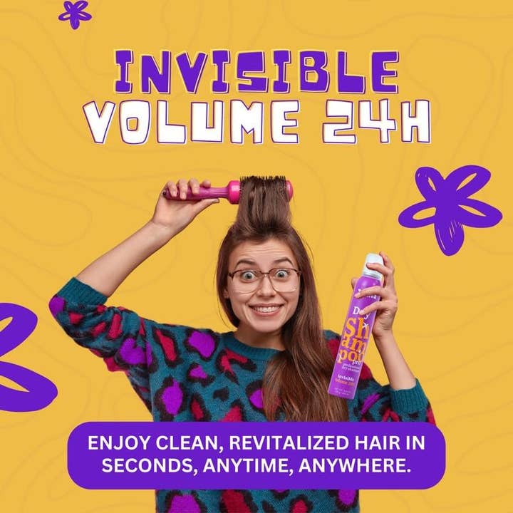 Babilo - Vendita all'ingrosso Shampoo secco - Shampoo secco volumizzante per capelli scuri, assorbimento istantaneo dell'olio, senza residui bianchi, non tossico, ideale per donne e uomini, aggiunge volume senza seccare12