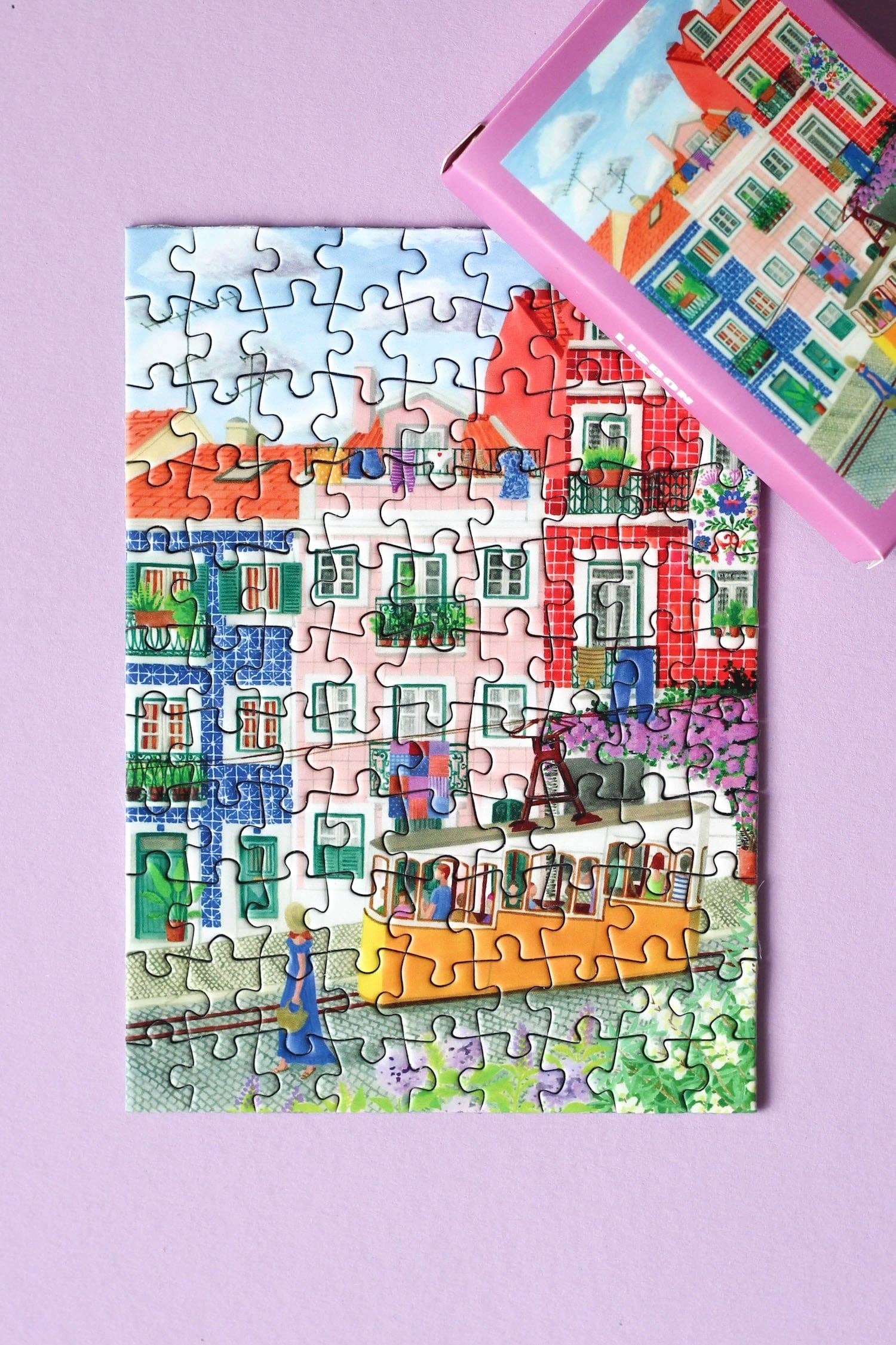 Piecely Puzzles - Wholesale Puzzle - Adult - Mini-Puzzle Lisbon, 99 pieces3