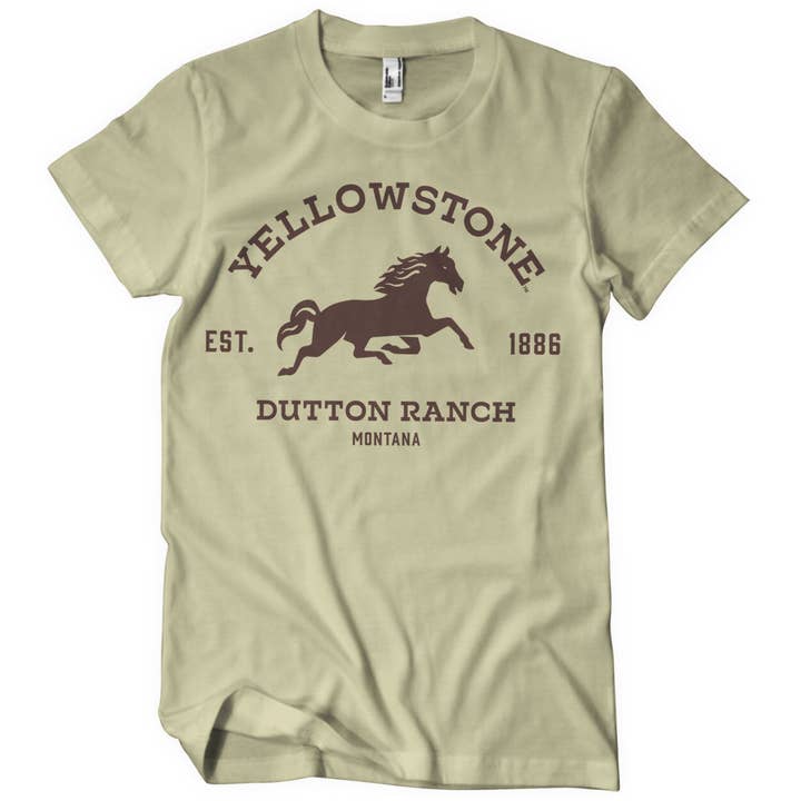 Hybris Production AB - Wholesale Screen Printed T-Shirt - Unisex - Dutton Ranch - Montana T-Shirt