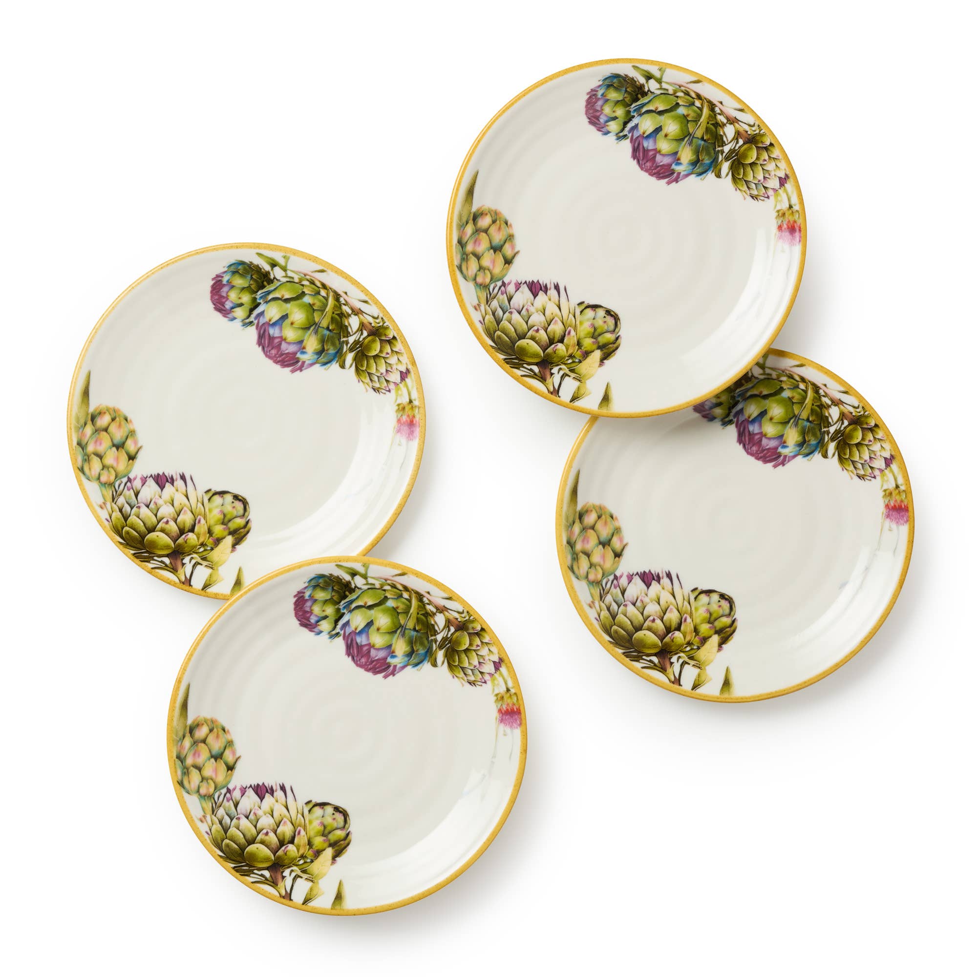 Certified International - Wholesale Appetizer Serveware - Verdura Canape Plates 6in1