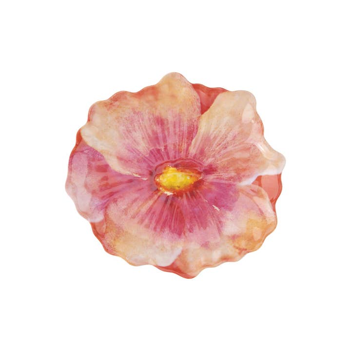 Tiger Lily 7 1/2" Melamine Plate for wholesale by Supreme Housewares