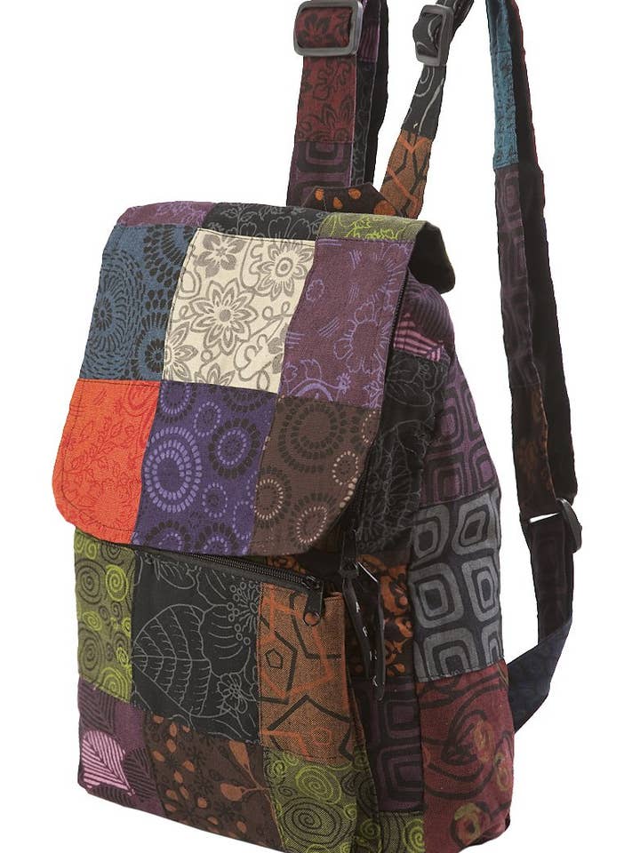 Petite Patch Knapsack for wholesale by Ark Imports