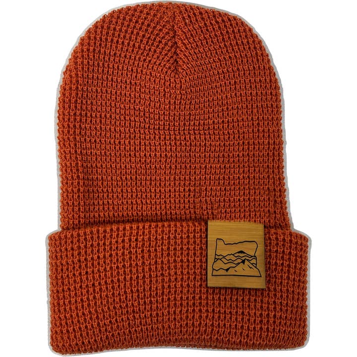 Mountains Beanie for wholesale by Patchmarks
