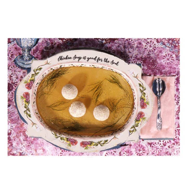 302_Soul Food _Get Well Soon Card for wholesale by Another Creation by Michele Pulver, LLC