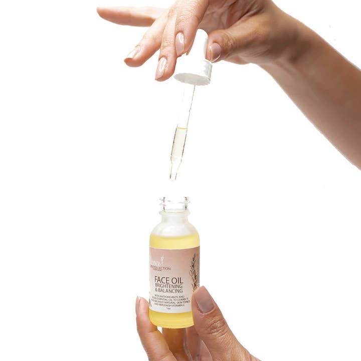 Marca Própria - Óleo Facial para Iluminar e Equilibrar por atacado de Wildflower Beauty by Jessica LLC