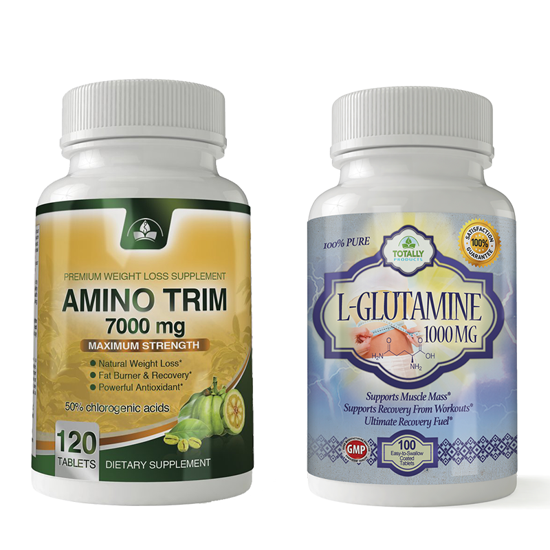 Totally Products – wholesale Oral supplement/vitamin – Amino Trim and L-Glutamine Combo Pack0