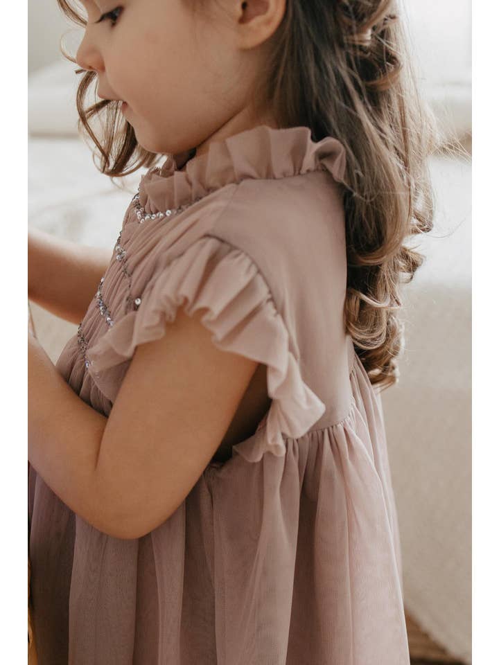 Lepela - Wholesale Dress - Kids - Scarlett | Cotton Tulle Dress | Tosca