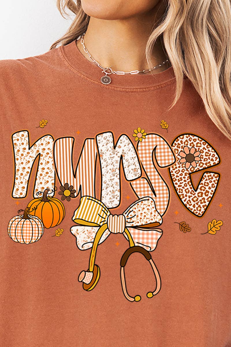 Wholesale Accessory Market - Wholesale Screen Printed T-Shirt - Women's - Harvesting Health Nurse Comfort Colors Adult Ring-Spun Cotton Tee3