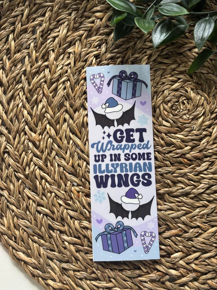 Wrapped In Illyrian Wings Bookmark for wholesale by Nordic Book Adventure