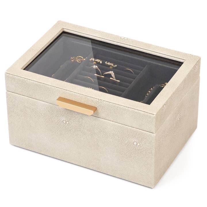 Case Elegance - Wholesale Jewelry Box/Organizer - Sasha Small Jewelry Box