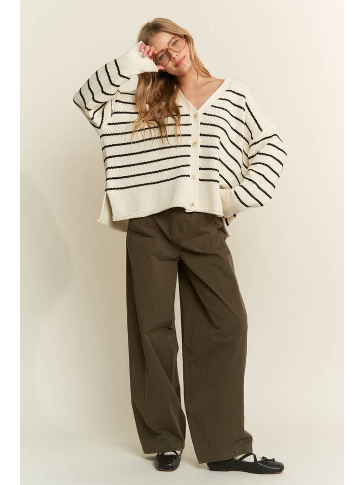 CANDESCENT - Wholesale Pants - Women's - High Rise Wide Leg Relaxed Pants4