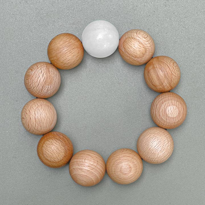 Ninho - Base de panelas em esferas de faia maciça por atacado de Reine Mère