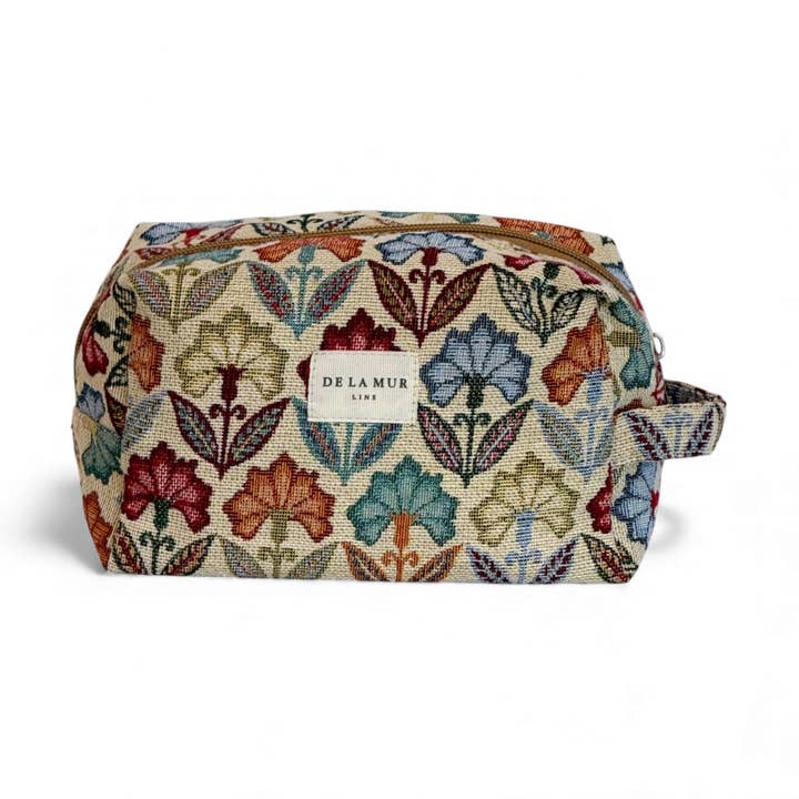 Mellanstor necessär Flora för wholesale av De La Mur