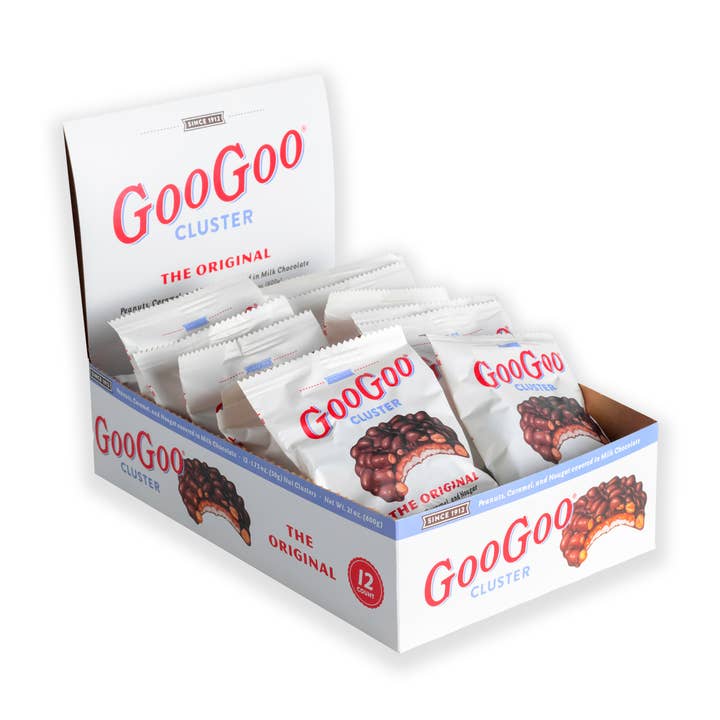 Original 12 Count Carton (12 count case) for wholesale by Goo Goo Cluster