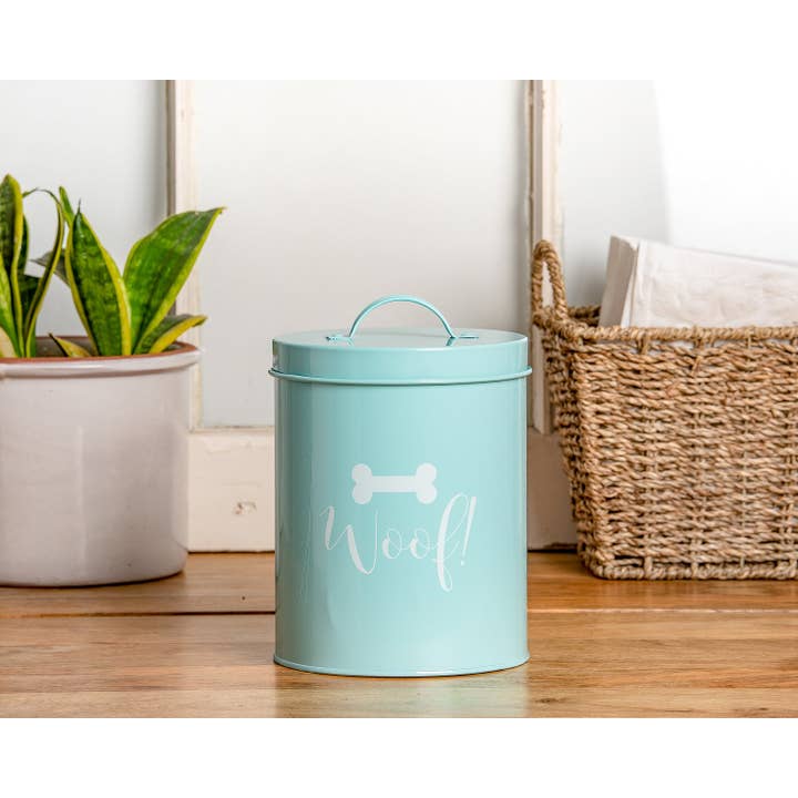 Park Life Designs - Wholesale Pet Treat Jar - Dog - Casper Powder Blue Treat Canister1