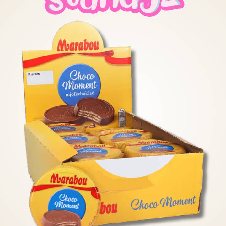 Marabou Choco Moment 30g x 30stk for engroshandel hos Scandyz