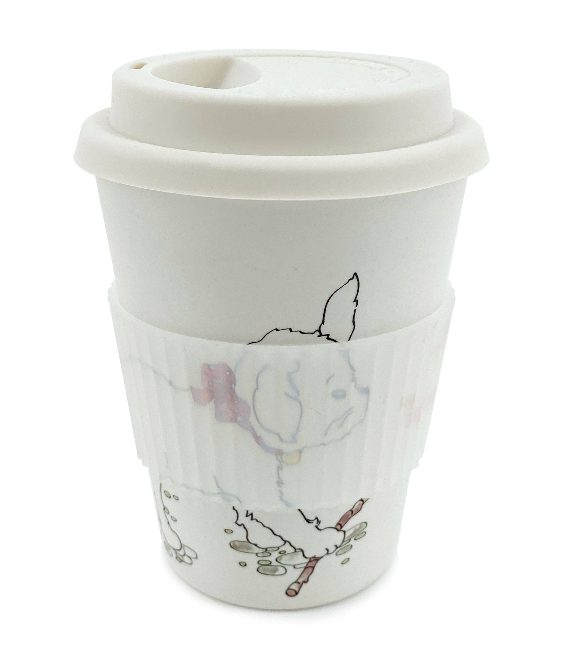 Magnolia Lounge - Venta al por mayor Taza de café/té - Taza de café reutilizable de bambú de Alicia en el país4