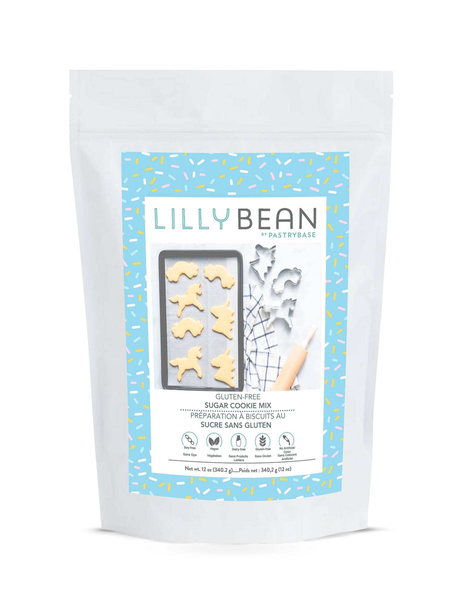 LillyBean Baking – Preparado de bolachas por atacado – Mistura para Bolachas de Açúcar (Sem Alérgenos)1