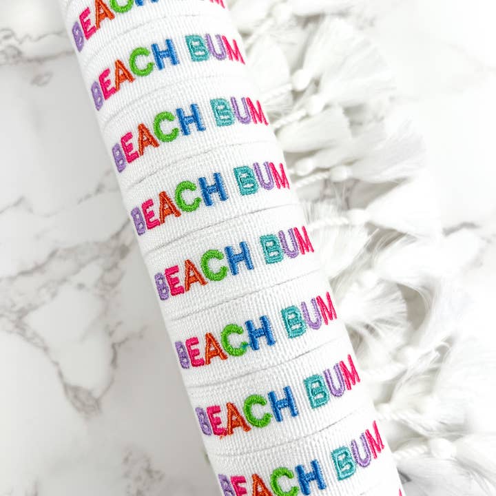 Beach Bum Embroidered Bracelet for wholesale by Savvy Bling