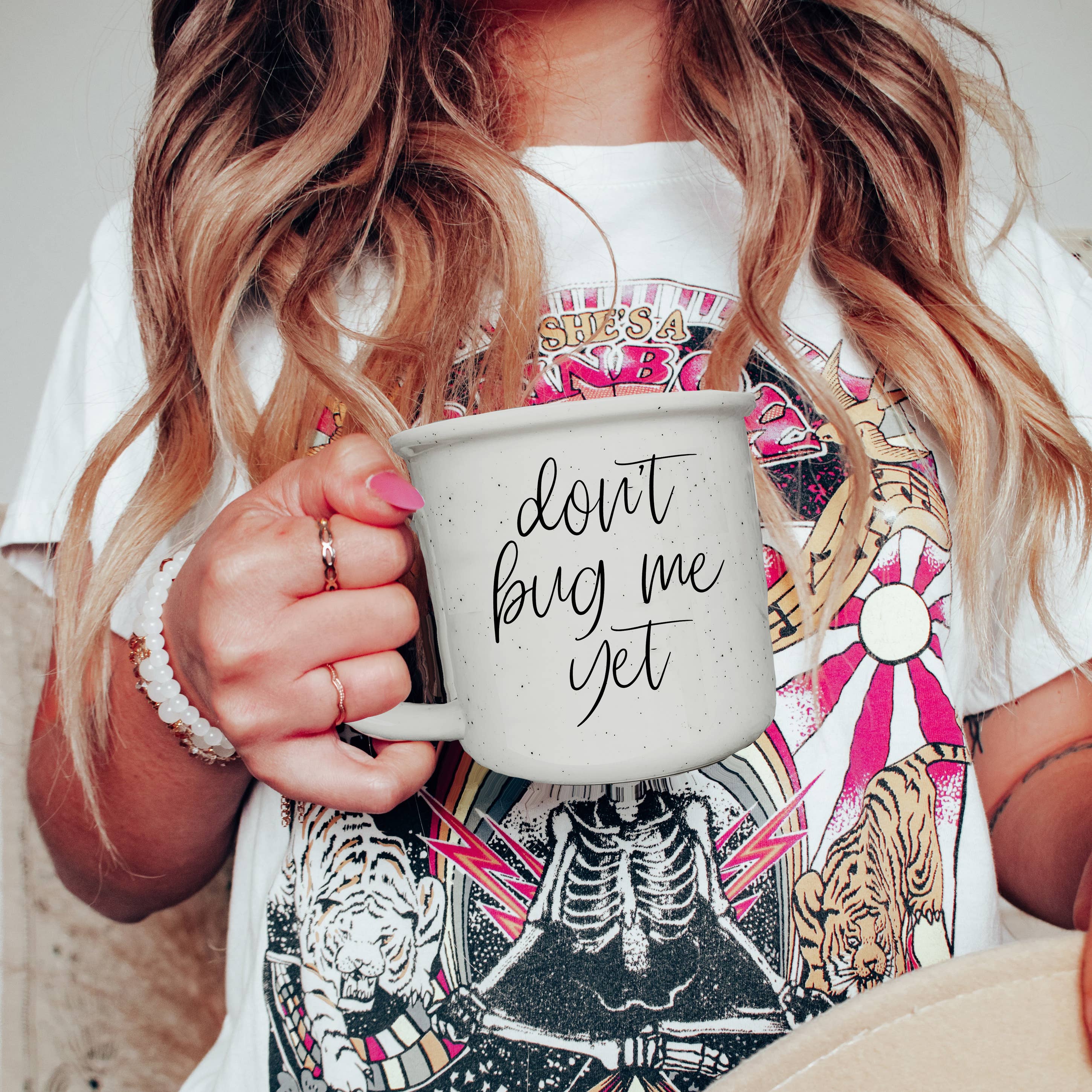 Gia Roma - Wholesale Coffee Mug - Coffee Humor, Funny Coffee Mugs, Campfire Ceramic White Mugs104