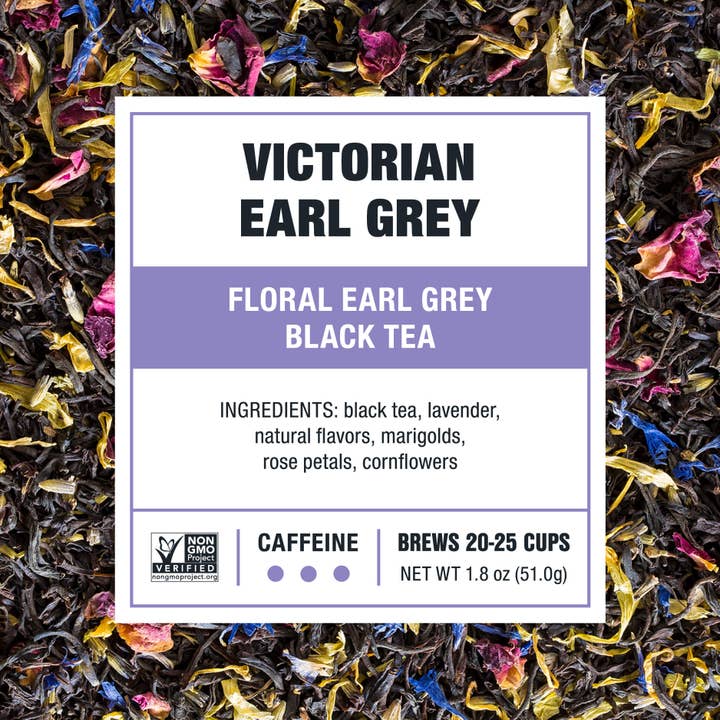 Tiesta Tea Company (loose leaf teas & accessories) - Wholesale Loose Tea - Victorian Earl Grey - Floral Earl Grey Black Tea14