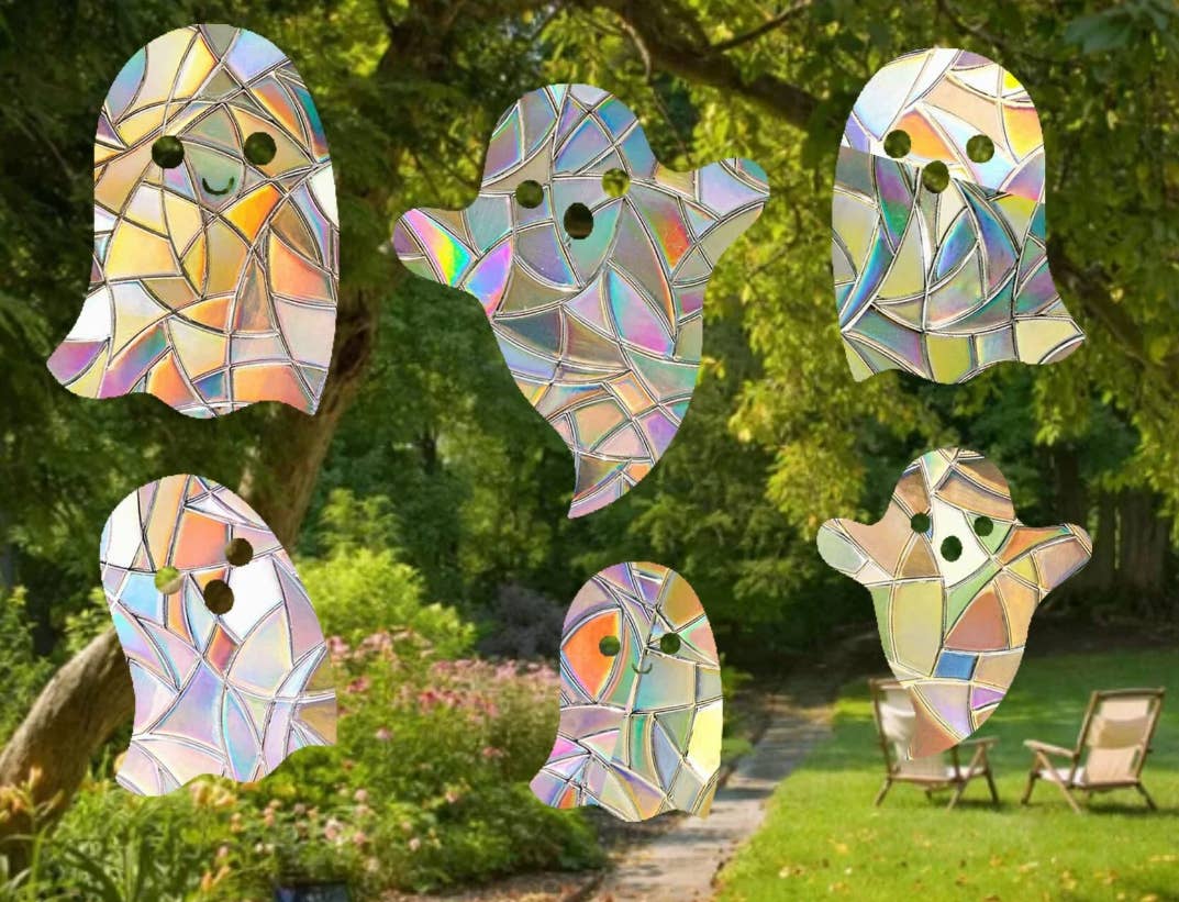 Mustard Tiger – Engroshandel Solfanger – Ghost Shape Suncatcher Pack