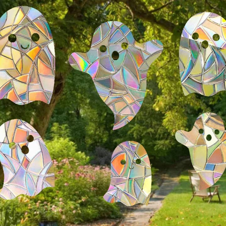 Ghost Shape Suncatcher Pack for engroshandel hos Mustard Tiger