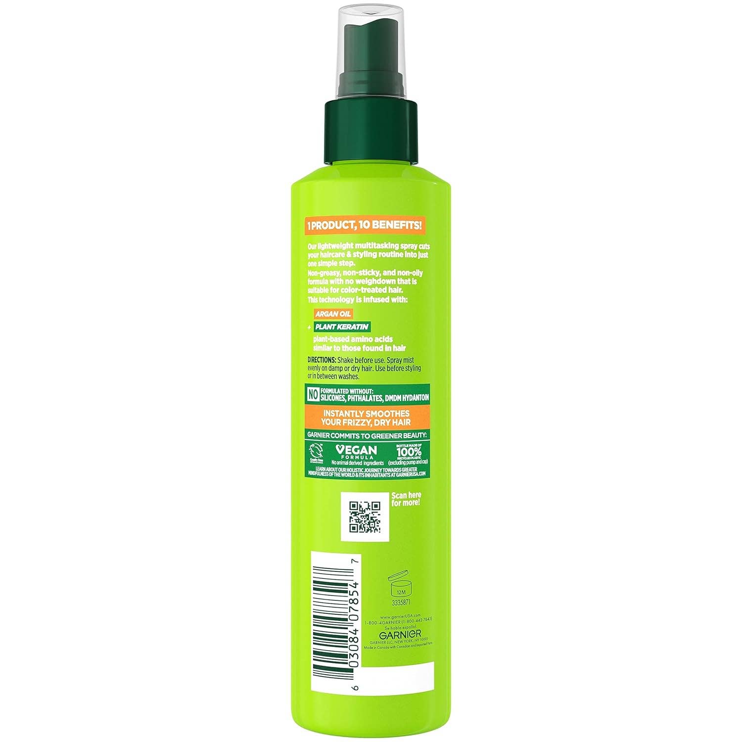 MEHIAZ - Wholesale Hair spray - Garnier Fructis Sleek & Shine 10-in-1 Hair Spray1