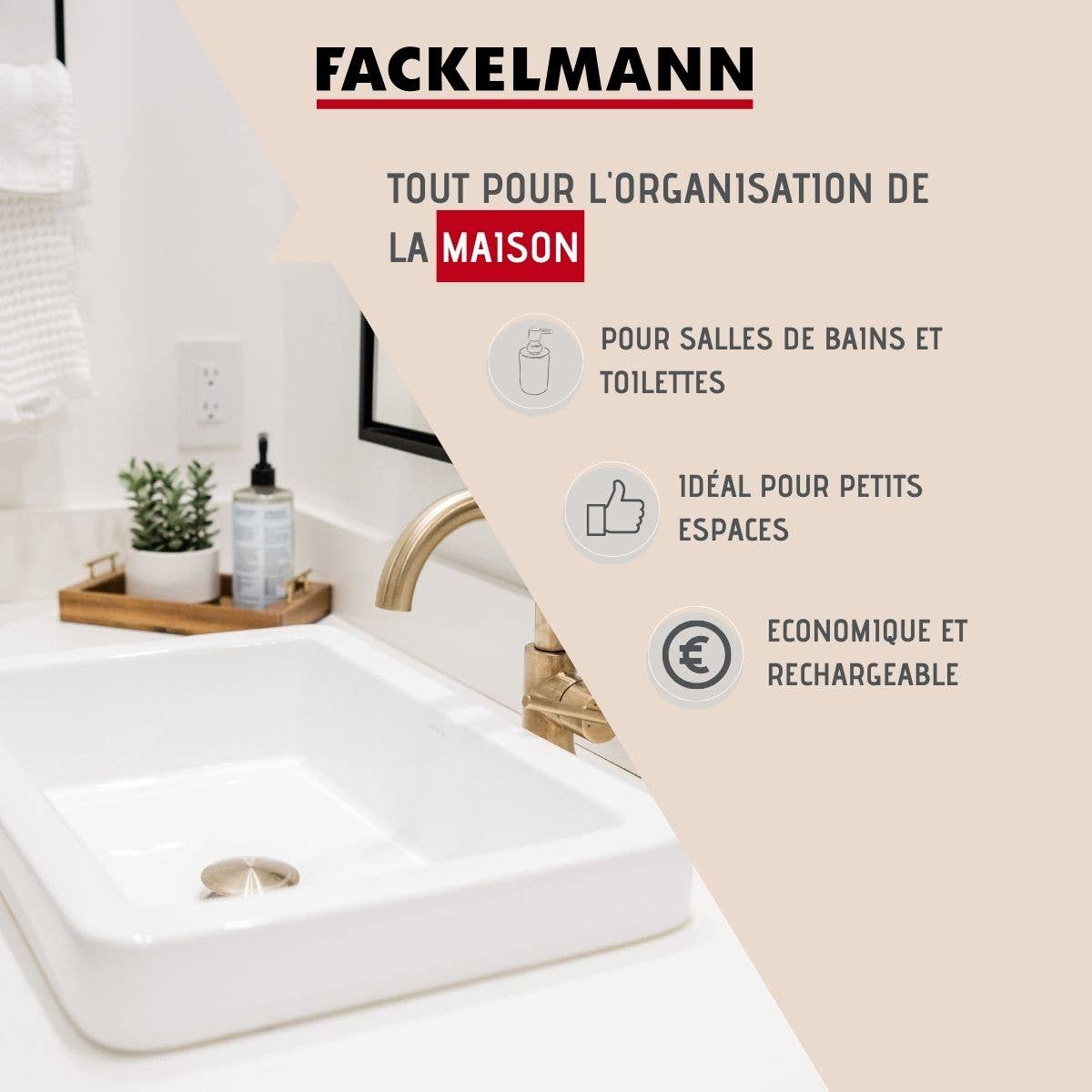 Zenker - Wholesale Soap Dispenser - Fackelmann Tecno modern gray soap dispenser 20.5 cm1