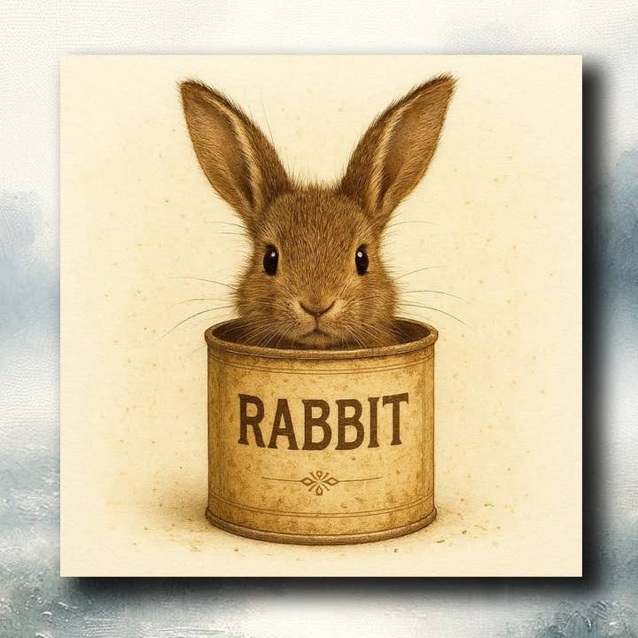 Kanin-kylskåpsmagnet - impulsköp, produkt med hög marginal för wholesale av frostedgrey