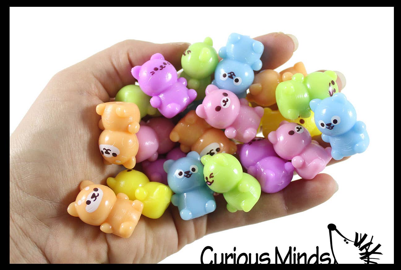 Curious Minds Toys - Wholesale Figurine toy – Kids - 1 Colorful Tiny Kawaii Animal Figurines - Mini Toys - Small 0