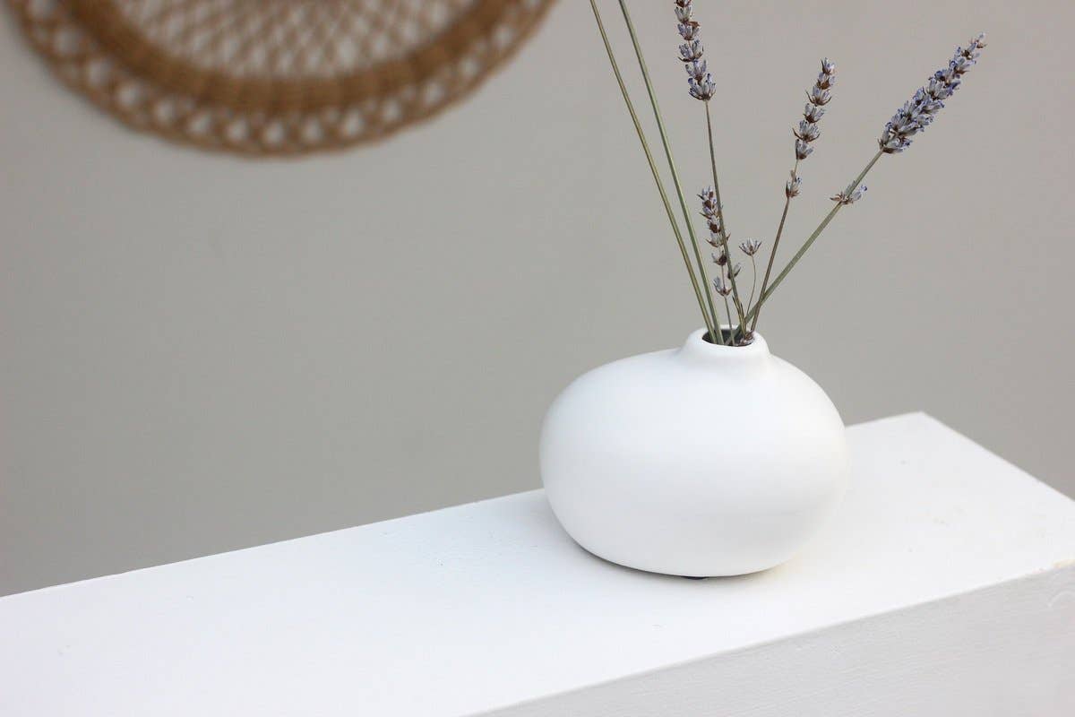 Sprout & About - Wholesale Vase - Bud Vases in Matte White3