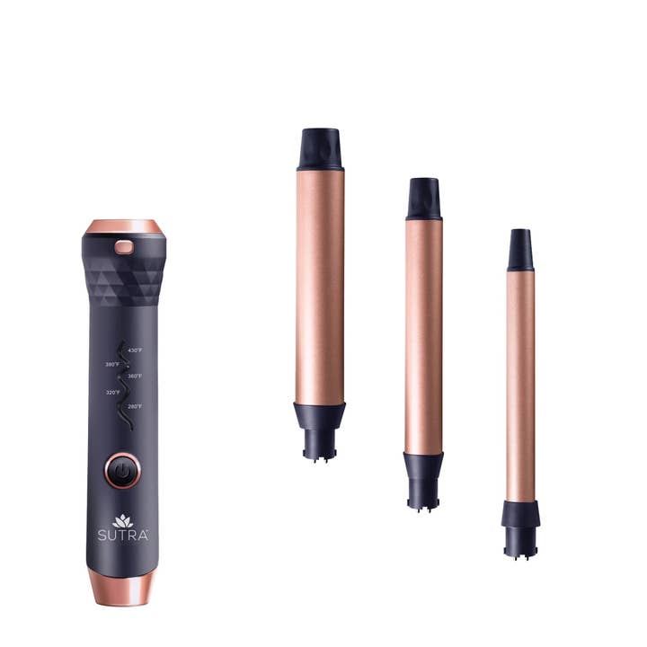 SUTRA® Udskifteligt 3-delt klipløst krøllesæt + base for engroshandel hos SUTRA®