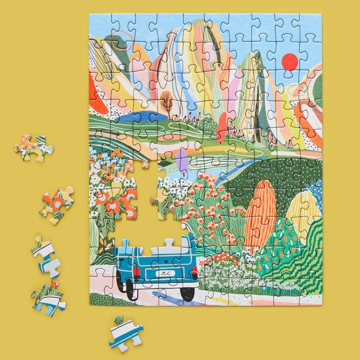 Bobangles - Wholesale Puzzle – Child - WerkShoppe 100 Pc Snax Puzzle – Day Tripping2