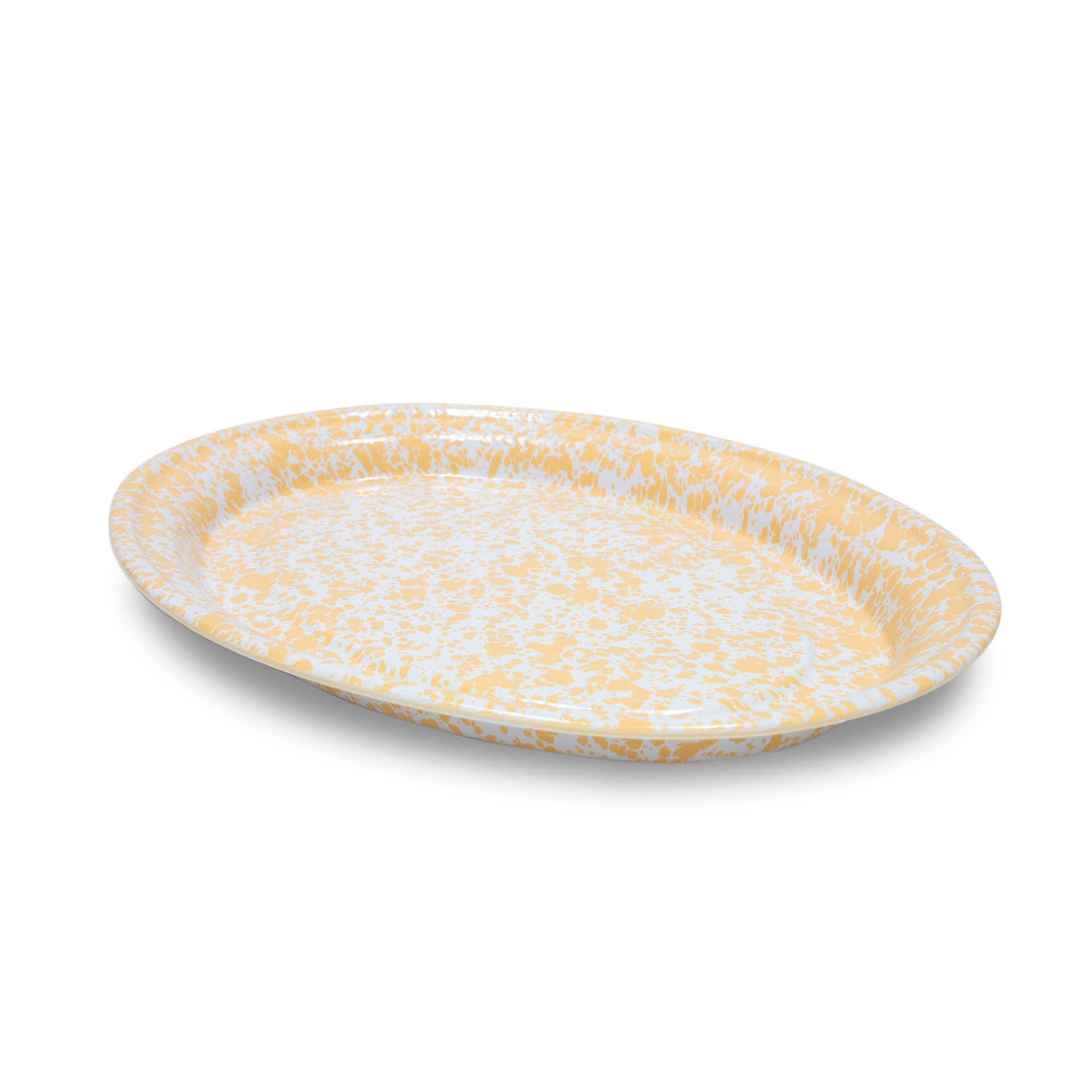 Crow Canyon Home - Wholesale Platter - Splatter Enamelware Oval Platter6
