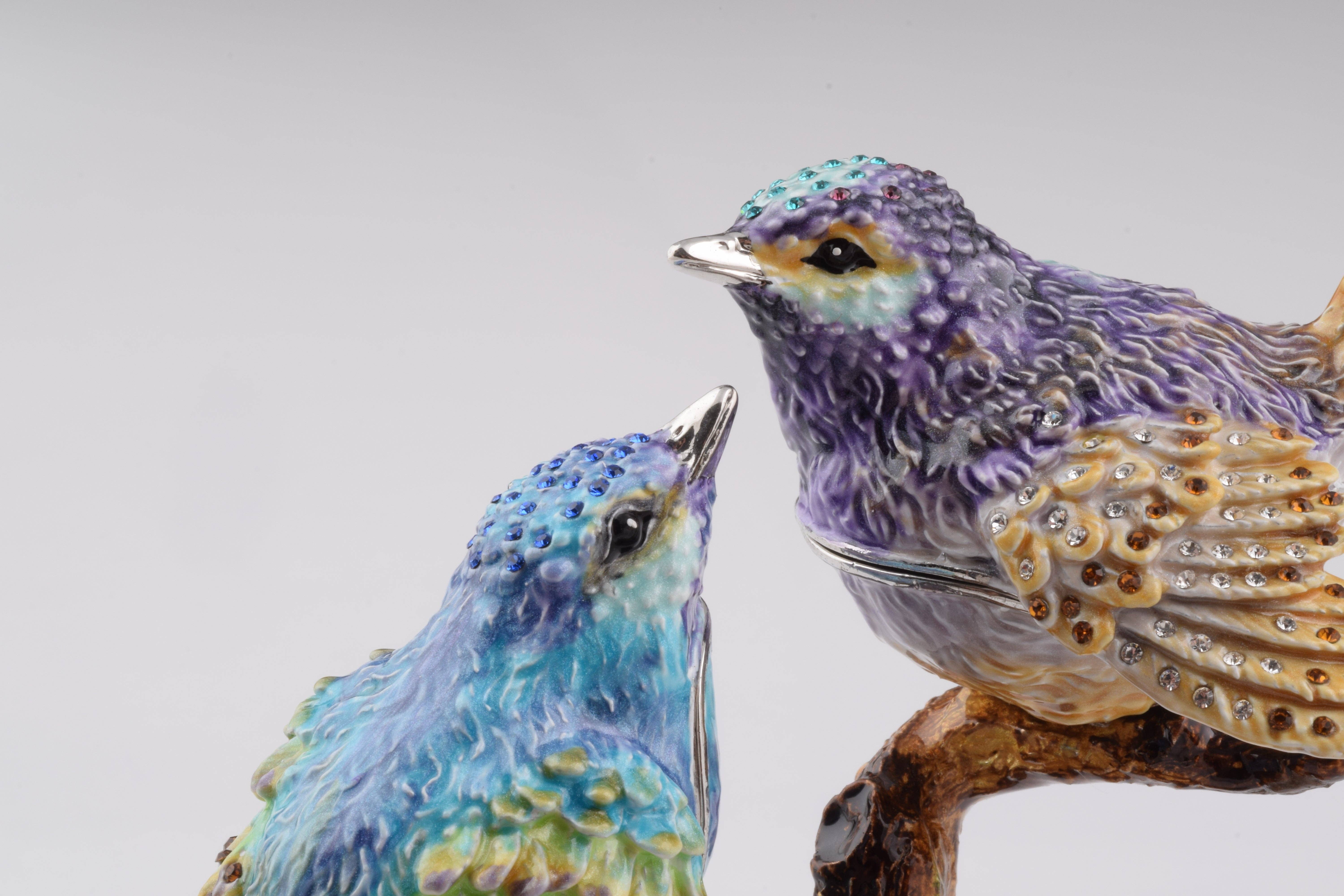 Keren Kopal – Großhandel Dekofigur – Zwei Vögel auf einem Ast6